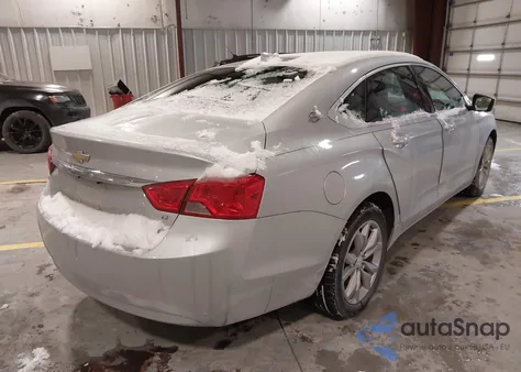 2017 Chevrolet Impala 1Lt from USA, damaged, VIN 2G1105S37H9192326